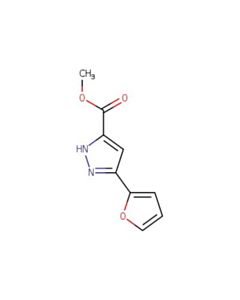 Astatech METHYL 5-(FURAN-2-YL)-1H-PYRAZOLE-3-CARBOXYLATE; 1G; Purity 95%; MDL-MFCD03778990